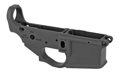 Spikes STLS022 Crusader Stripped Lower Receiver Multi-Caliber 7075-T6 Black - View 4