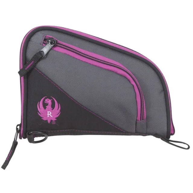 Allen Ruger Tucson Case 8 in Black Gray Orchid Nylon - View 2