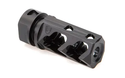 Fortis 556-MB-BLK Muzzle Brake 5.56MM Black 4140 Steel Nitride Coated - View 2