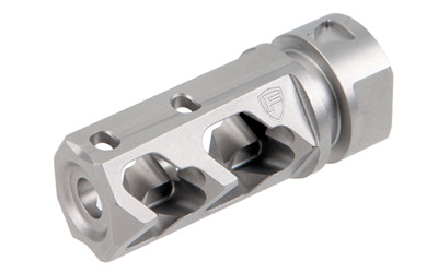 Fortis 556-MB-SS Muzzle Brake, 5.56MM, Stainless, 1/2x28 TPI, 2.8 oz - View 2