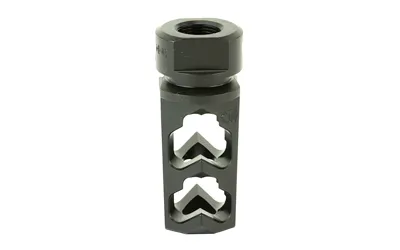 Fortis 9MM-MB-BLK-28 Muzzle Brake, 9MM, 1/2x28, Black, 4140 Steel - View 3