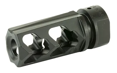 Fortis 9MM-MB-BLK-28 Muzzle Brake, 9MM, 1/2x28, Black, 4140 Steel - View 4