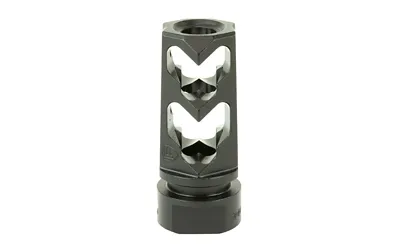 Fortis 9MM-MB-BLK-36 Muzzle Brake, 9MM, 1/2X36, Black, 4140 Steel - View 2