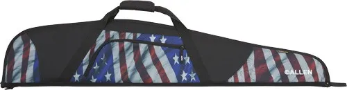 Allen Company Centennial Shotgun Case 52 In Black w/ American Flag - View 2
