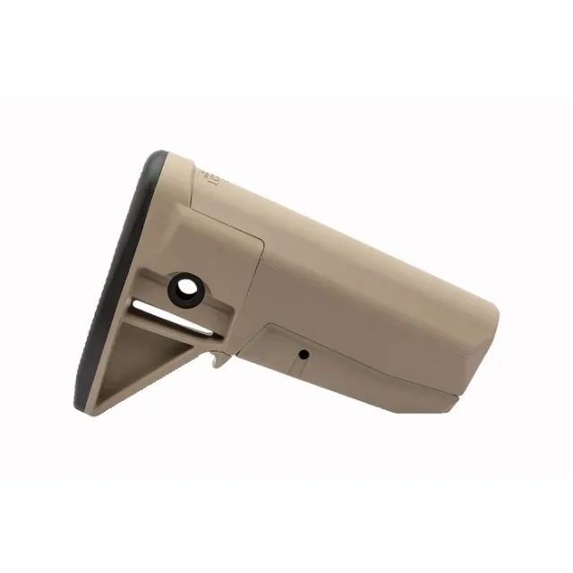 BCM GFSMOD0FDE Gunfighter Mod 0 Stock Flat Dark Earth AR-15 Polymer - View 2