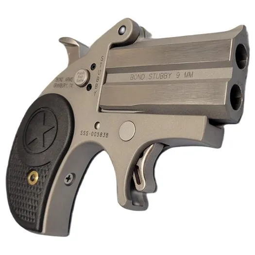 Bond Arms BASTB Stubby 9mm 2rd Shot 2.20" Matte Stainless Steel Frame B... - View 2