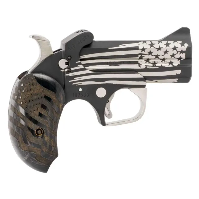 Bond Arms BAOG Old Glory 45 Colt (LC)/410 Gauge 3.50" 2 Round Black - View 2