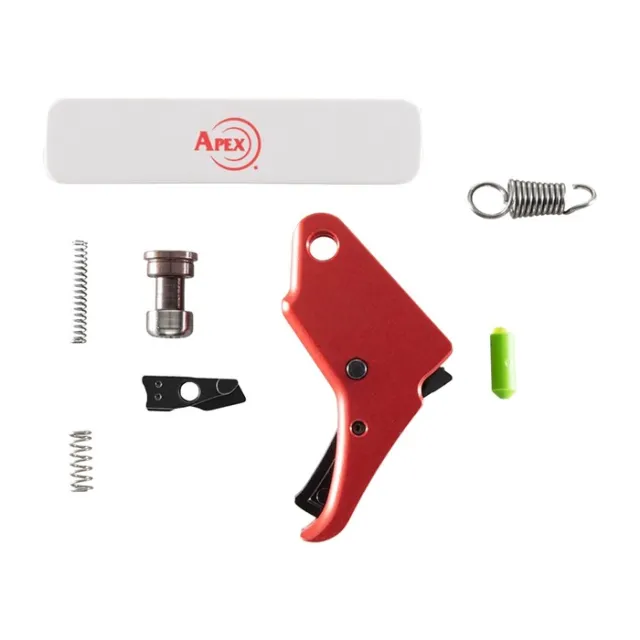 Apex Tactical 100056 Action Enhancement Trigger Kit 9mm/40 S&W Red - View 2
