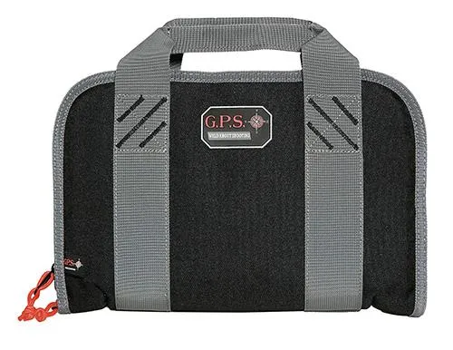 GSM Outdoors GPS-1308PC Double Pistol Case Quilted Tricot Lining Black - View 2