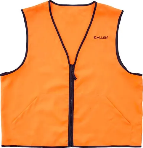 Allen 15768 Blaze Orange Hunting Vest XL Polyester - View 2
