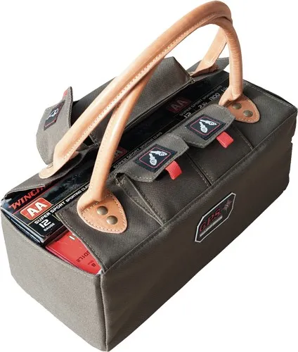 GSM Outdoors GPS Tactical Shotgun Shell Tote Holds 6 12GA Olive - View 2