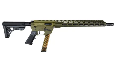 Freedom Ordnance FX9 9MM Rifle 16" Barrel Olive Drab UTG Stock M-LOK Rail - View 2