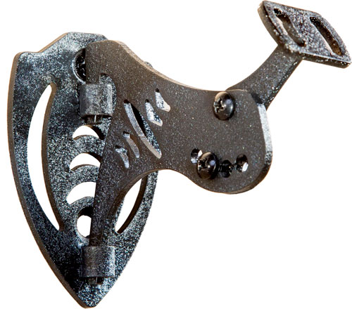 Skull Hooker Bone Bracket Steel Mount Black for Small Game - View 2