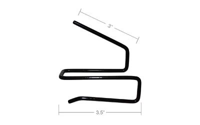 Gun Storage Solutions Back Over Handgun HANGERS 2Pk Mounts - View 3