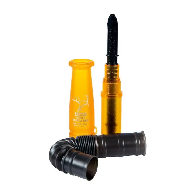 Primos 729 Power Grunter Call Single Double Reed Black Gold Plastic - View 2