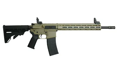 Tippmann M4-22 A101164 16" AR Rifle, 22 LR, MLOK, FDE, Collapsible Stock - View 3