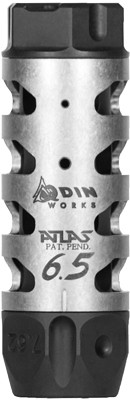 Odin Works Atlas 6.5 Compensator 6.5 Grendel Stainless/Titanium - View 2