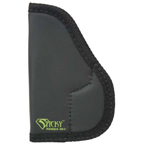 Sticky Holsters MD-3 Ambidextrous Holster 3.5-4 In Barrel Black - View 2