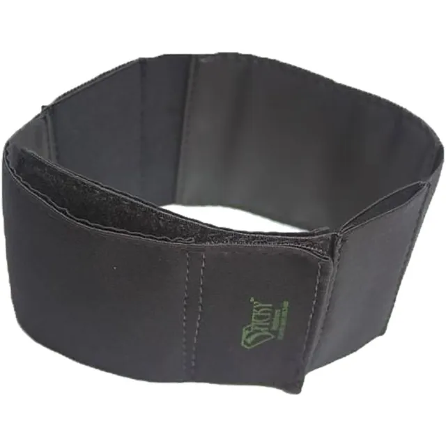 Sticky Holsters GHBMD Guard Her Garter Medium Black Elastic 20-31" - View 2