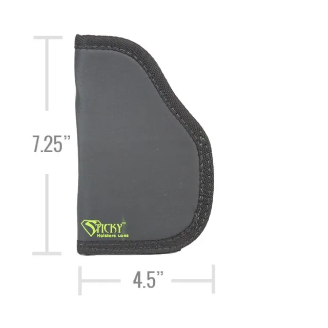 Sticky Holsters LG-6 Short Large Holster Modified for Laser - View 2