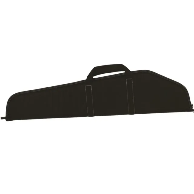 Allen Durango Rifle Case 46 in Black Endura Foam Padding Lockable Zippers - View 2