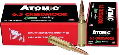 Atomic Ammunition 00404 6.5 Creedmoor 142gr HP Match 20 Rounds - View 2