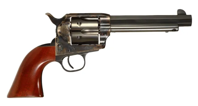 Taylor's & Company 556105DE Drifter 357 Magnum 5.5" Blued Revolver - View 2