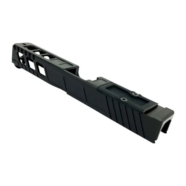 Alpha Shooting Sports G17MARKV4NIT Slide Glock 17 Gen 3 9mm Luger RMR Black - View 2