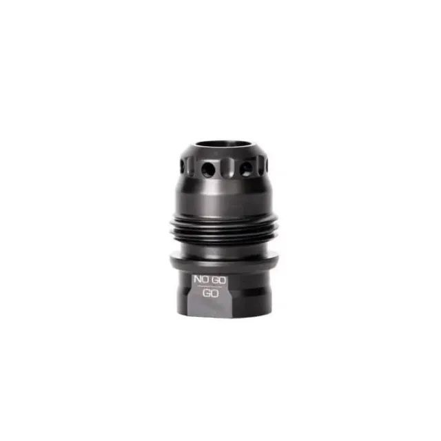 Rugged Suppressors MB014 Rifle Muzzle Brake 5.56/9mm 1/2x28 Black - View 2