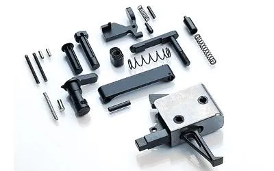 CMC Triggers AR Lower Assembly Kit - Flat Trigger Black - View 2