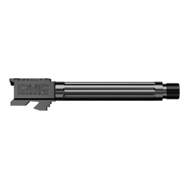 CMC Triggers Match Precision 9mm Luger 5.06 In Fluted Threaded Barrel - View 2