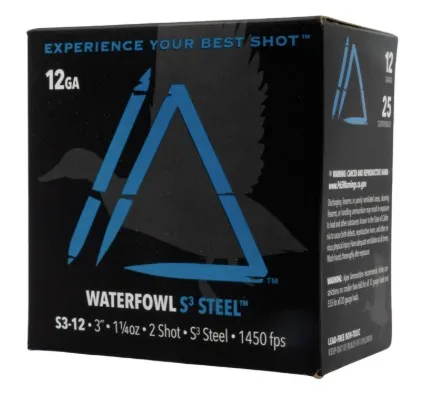 Apex Waterfowl S3 S312-2 12 Gauge 3in 1-1/4oz #2 Steel Shot 25 Rounds - View 2