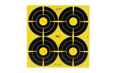 Allen EZ Aim Non-Adhesive Splash 4 Spot Target 12x12 12 Pack - View 2