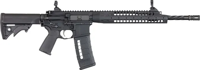 LWRCI SIX8A5RB16 6.8mm SPC 16" Black Semi-Auto Rifle Spiral Fluted - View 2