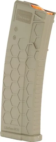 Hexmag AR-15 Series 2 5.56x45mm .223 Rem 30-Round Magazine FDE Polymer - View 2