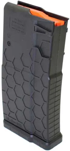 Hexmag SR-25 .308 Winchester 10-Round Black Polymer Magazine - View 2