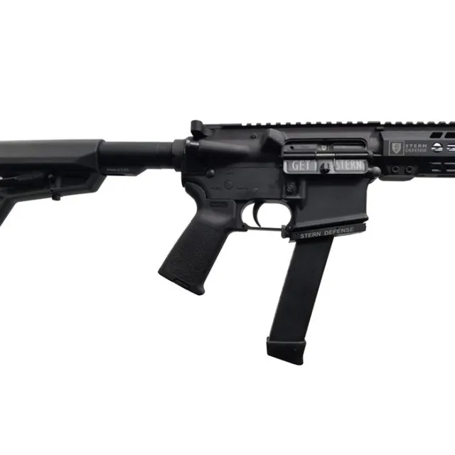 Stern Defense 001SDMAGAD9GLOCK9AND40 Mag-AD9 9mm/40 S&W Adapter Black - View 5