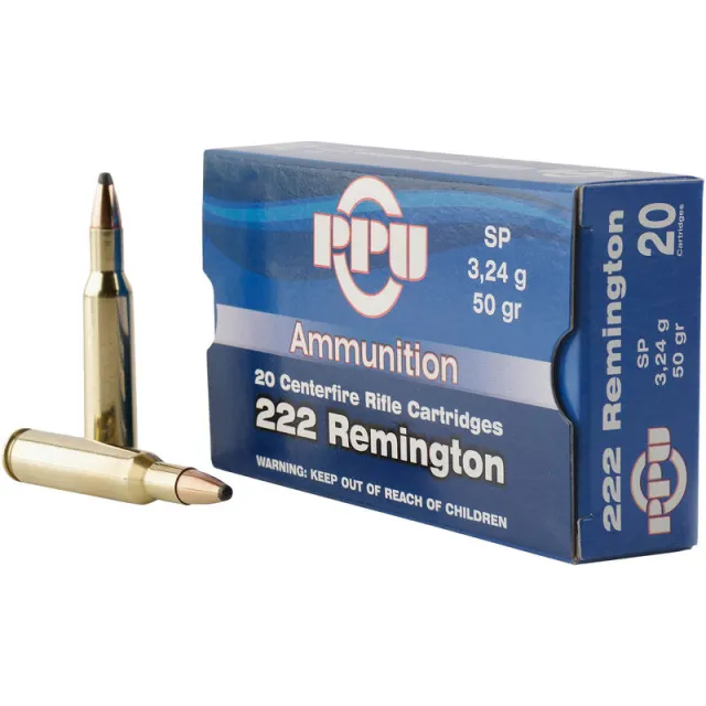 Prvi Partizan PP222 Standard Rifle .222 Remington 50gr SP 20 Rd - View 2