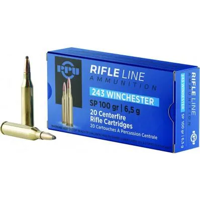 Prvi Partizan PP2432 .243 Win 100gr Soft Point Ammo 20 Rounds - View 2
