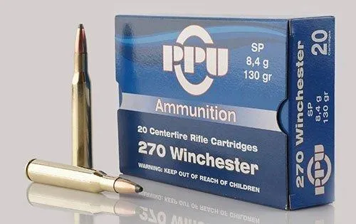 Prvi Partizan Standard Rifle PP2701 .270 Win 130gr Soft Point 20 Box - View 2