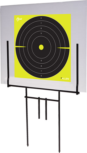 Allen EZ-Aim Portable Steel Target Stand 18"W x 19"H Black - View 2