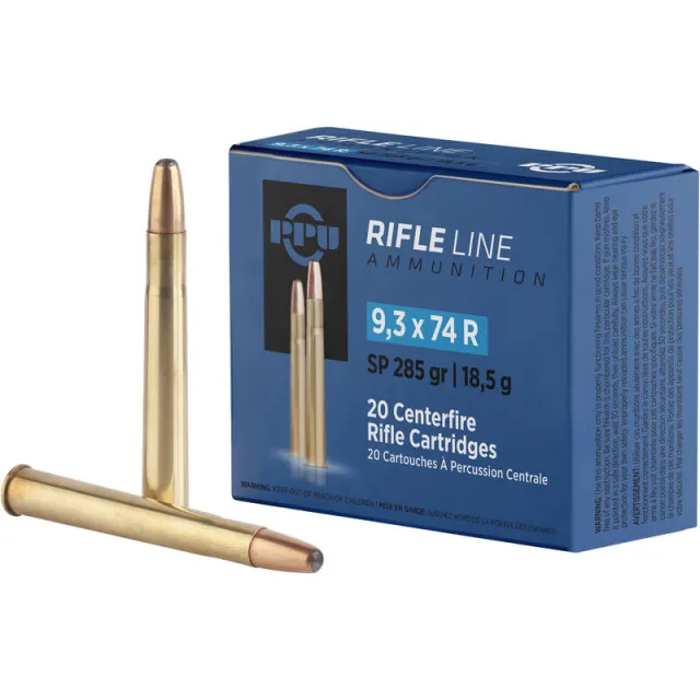 Prvi Partizan PP9374 9.3x74R 285gr Soft Point Rifle Ammo 20/Box - View 2