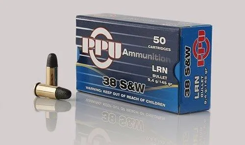 Prvi Partizan PPH38SW 38 S&W 145 Grain Lead Round Nose 50 Rounds - View 2