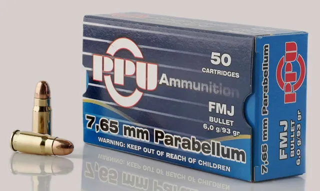 Prvi Partizan PPH765P 7.65x21mm 93gr FMJ Handgun Ammo 50 Rounds - View 2
