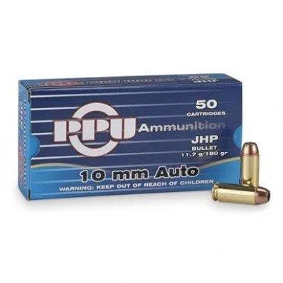 Prvi Partizan PPD10 10mm Auto 180 Grain Jacketed Hollow Point 50 Rounds - View 2