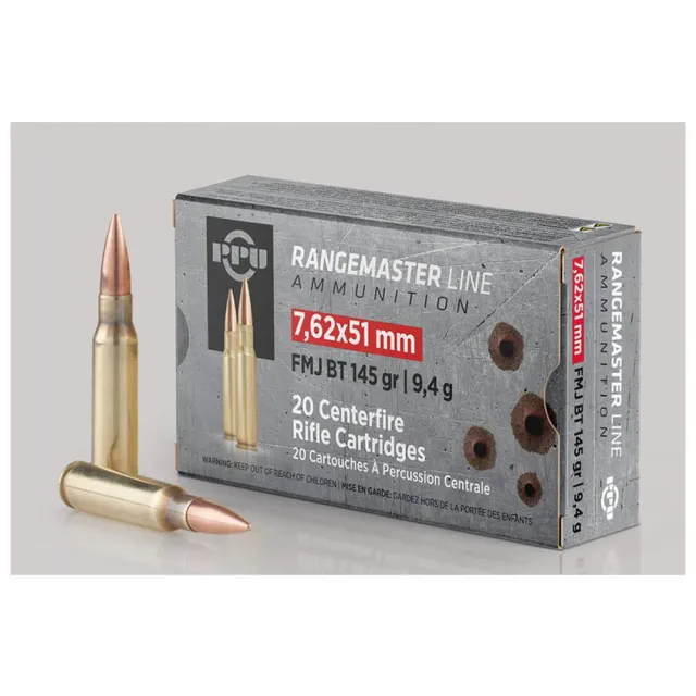 Prvi Partizan PPRM762 7.62x51mm 145gr FMJ BT 20 Round Box .308 WINCHESTER - View 2