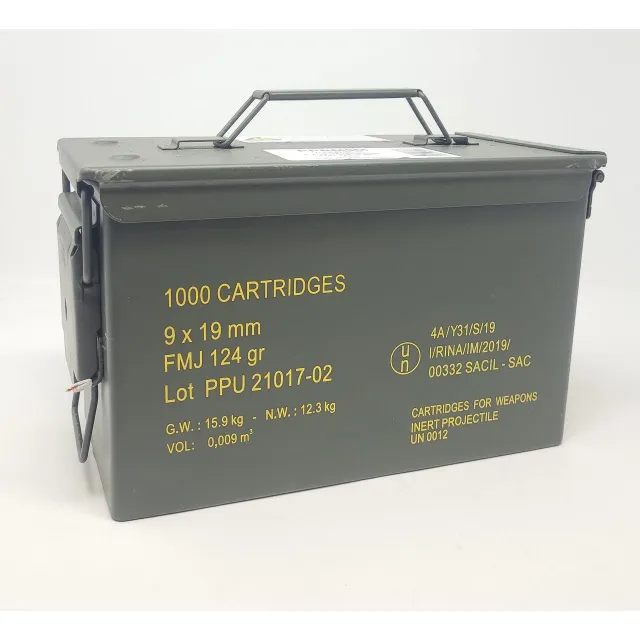 Prvi Partizan Rangemaster PPRM9M 9mm 124gr FMJ 1000 Rounds - View 2