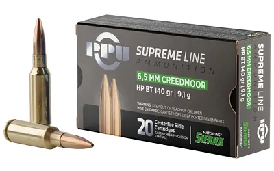 Prvi Partizan PPMK65C 6.5mm Creedmoor 140gr Sierra MatchKing BTHP 20 Box - View 2