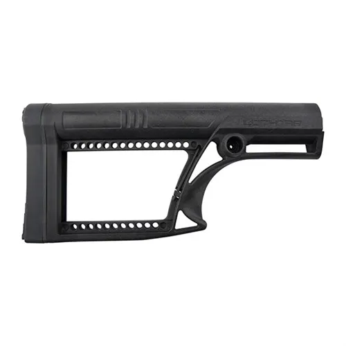 Luth-AR MBA-2 Skullaton Fixed Buttstock Black, Glass-Filled Nylon, 0.7 lbs - View 2