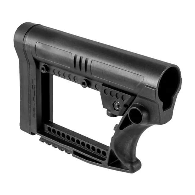 Luth-AR MBA-4 Skullation AR-15 Collapsible Carbine Stock Assembly Black - View 2